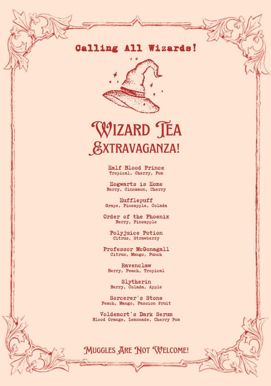 Harry Potter Loaded Tea Bomb Kits