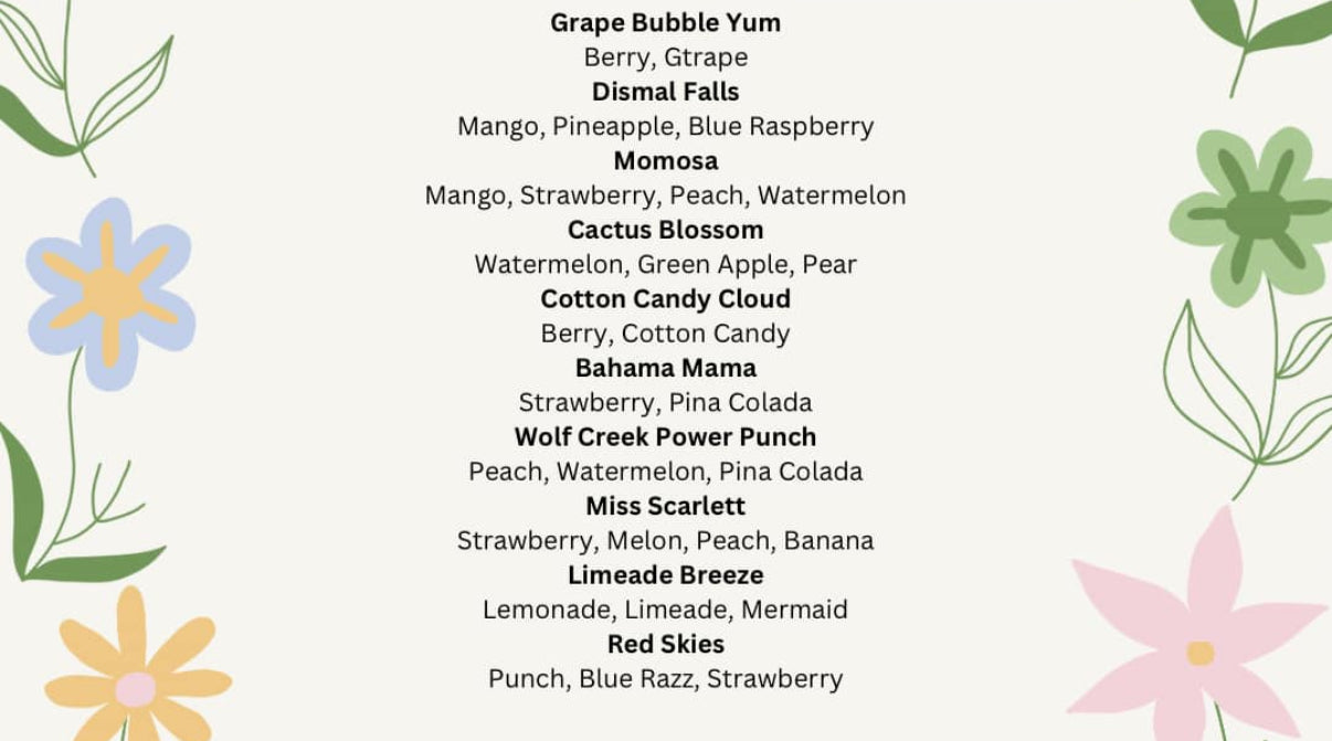 CREEKSIDE REGULAR Menu Single Serve PRINCESS PACK - ZERO CAFFEINE OR VITAMINS