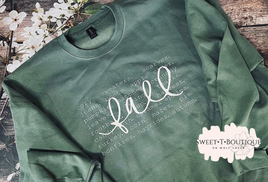 Fall Cozy Sweaters Scarves Crewneck Sweatshirt