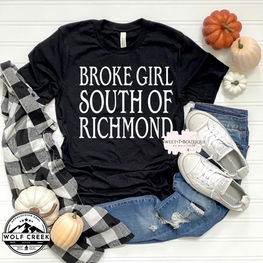 Broke Girl South Of Richmond