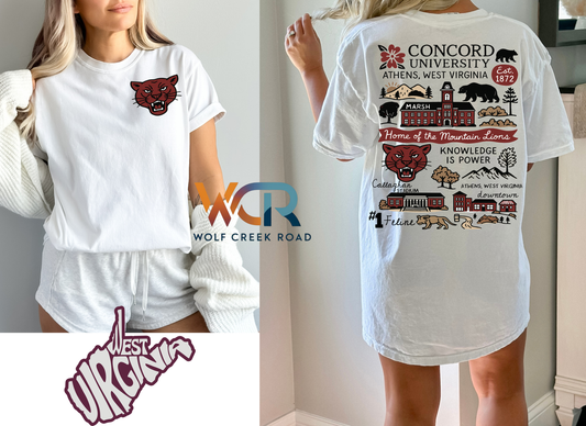 Concord University Campus Shirt