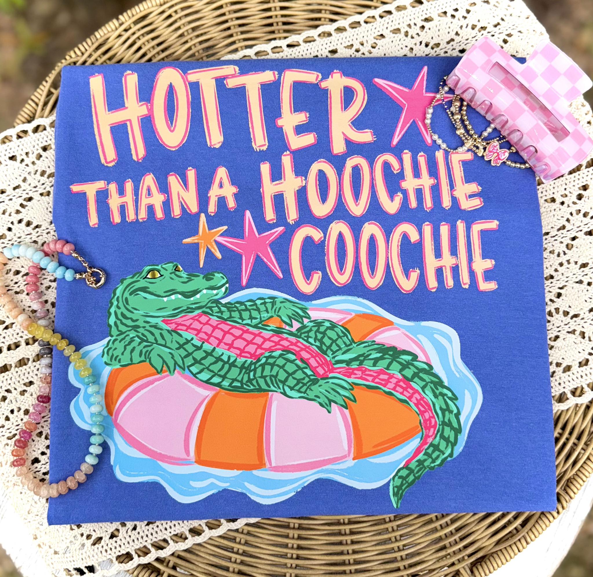 Hotter Than A Hoochie Coochie, Gator Short Sleeve T – Wolf Creek Road