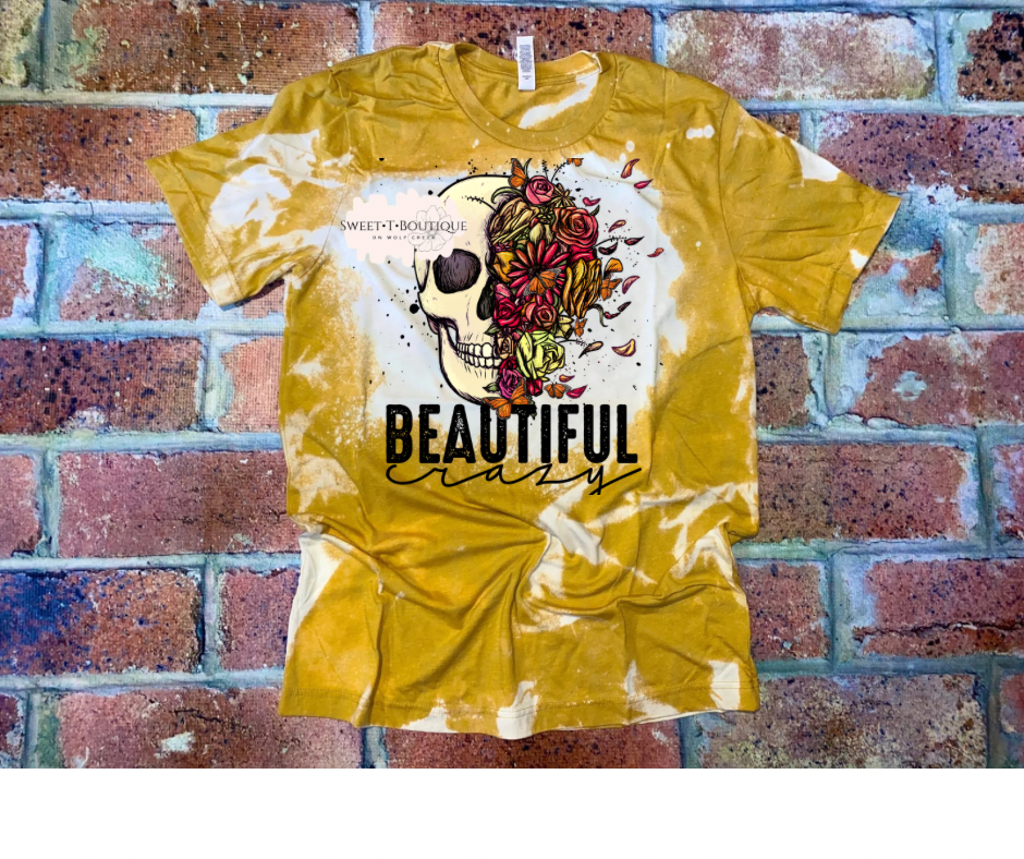 Crazy Beautiful Skellie Sweet Tee