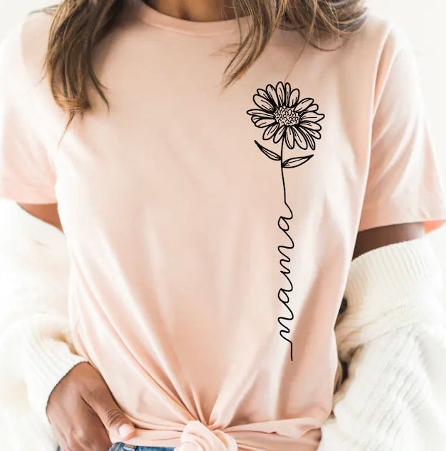 Nanny Flower Sweet Tee