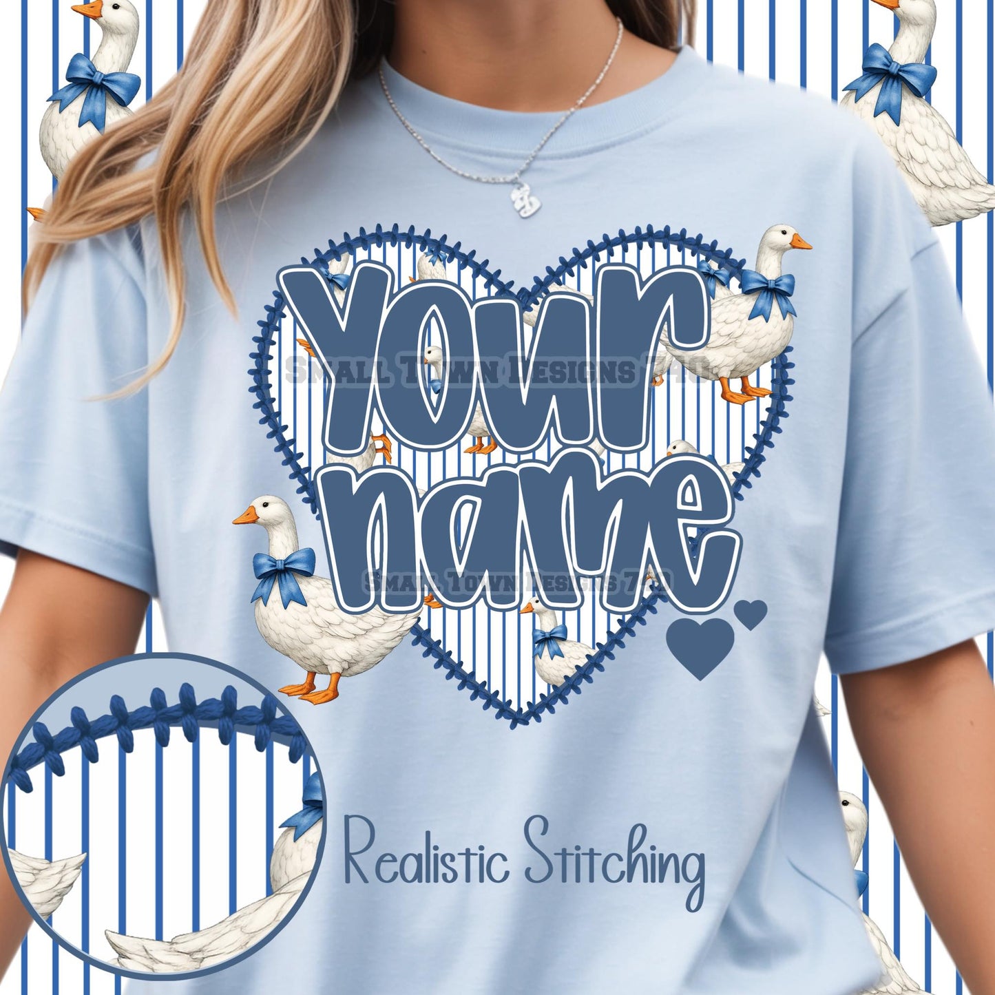 Vintage Goose Mama, Mimi, Custom Name Shirt