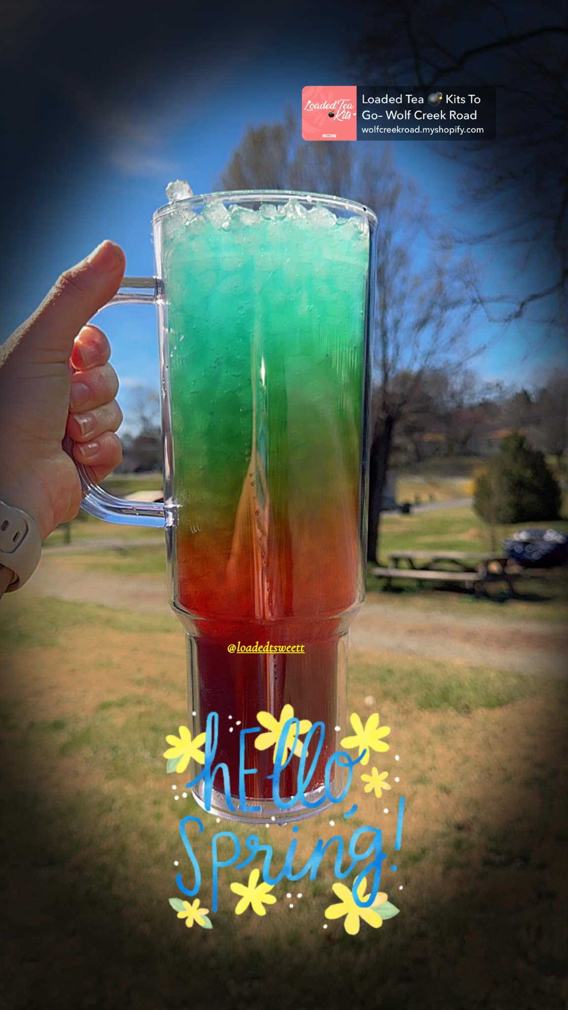 Creekside Regular Menu Single Serve Packs Loaded Tea Bomb