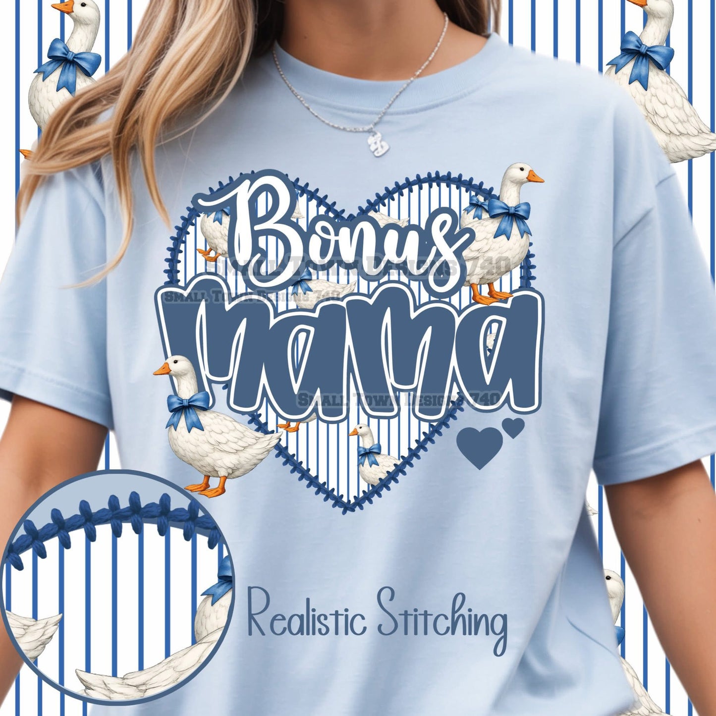 Vintage Goose Mama, Mimi, Custom Name Shirt