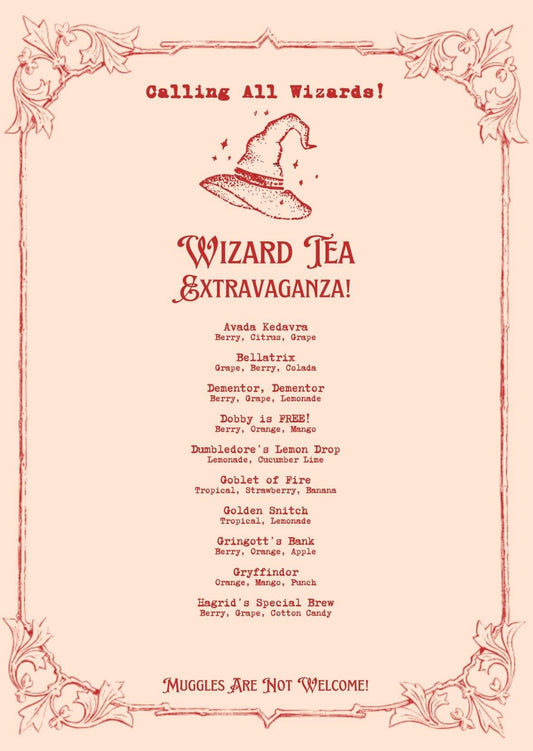 Harry Potter Loaded Tea Bomb Kits