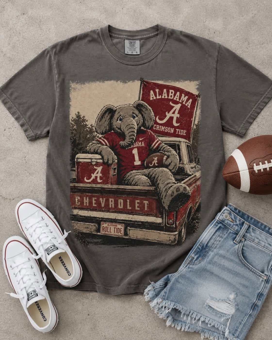 Mascot Game Day Tailgate Comfort Color T-Shirt