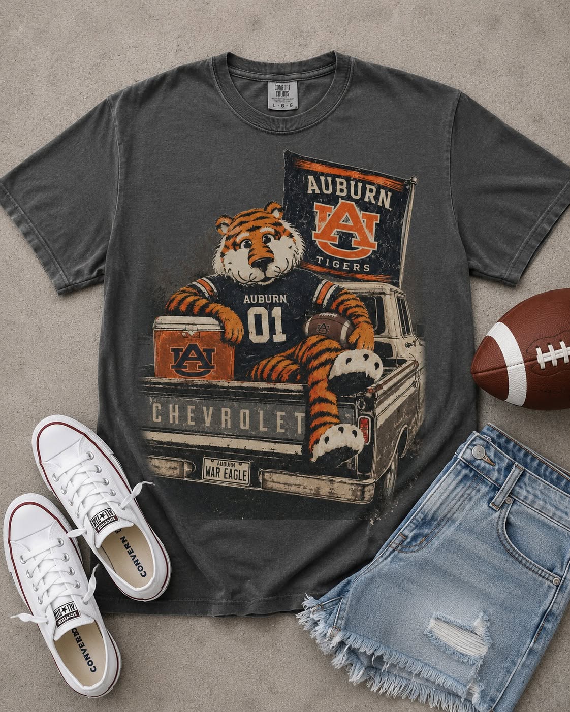 Mascot Game Day Tailgate Comfort Color T-Shirt