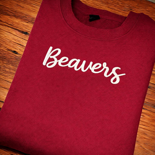 3D Puff Beavers Embroidered Shirt