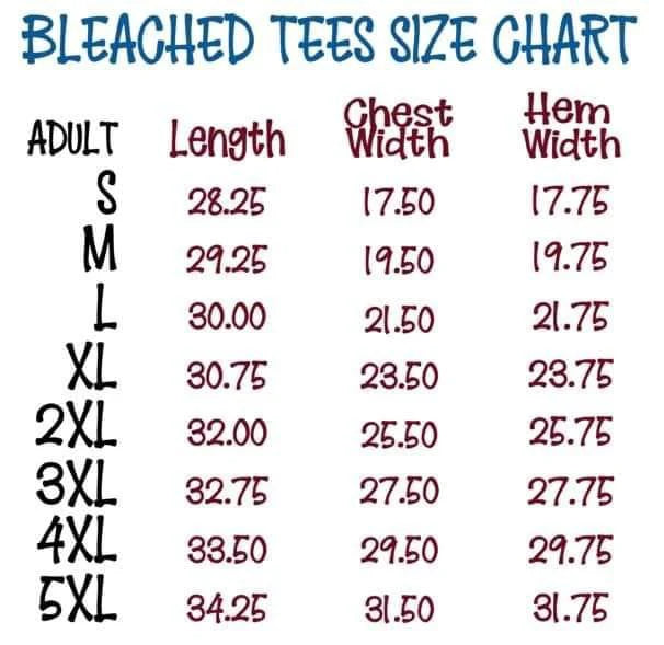 Hippie Dolly Short Sleeve Bleach Tshirt