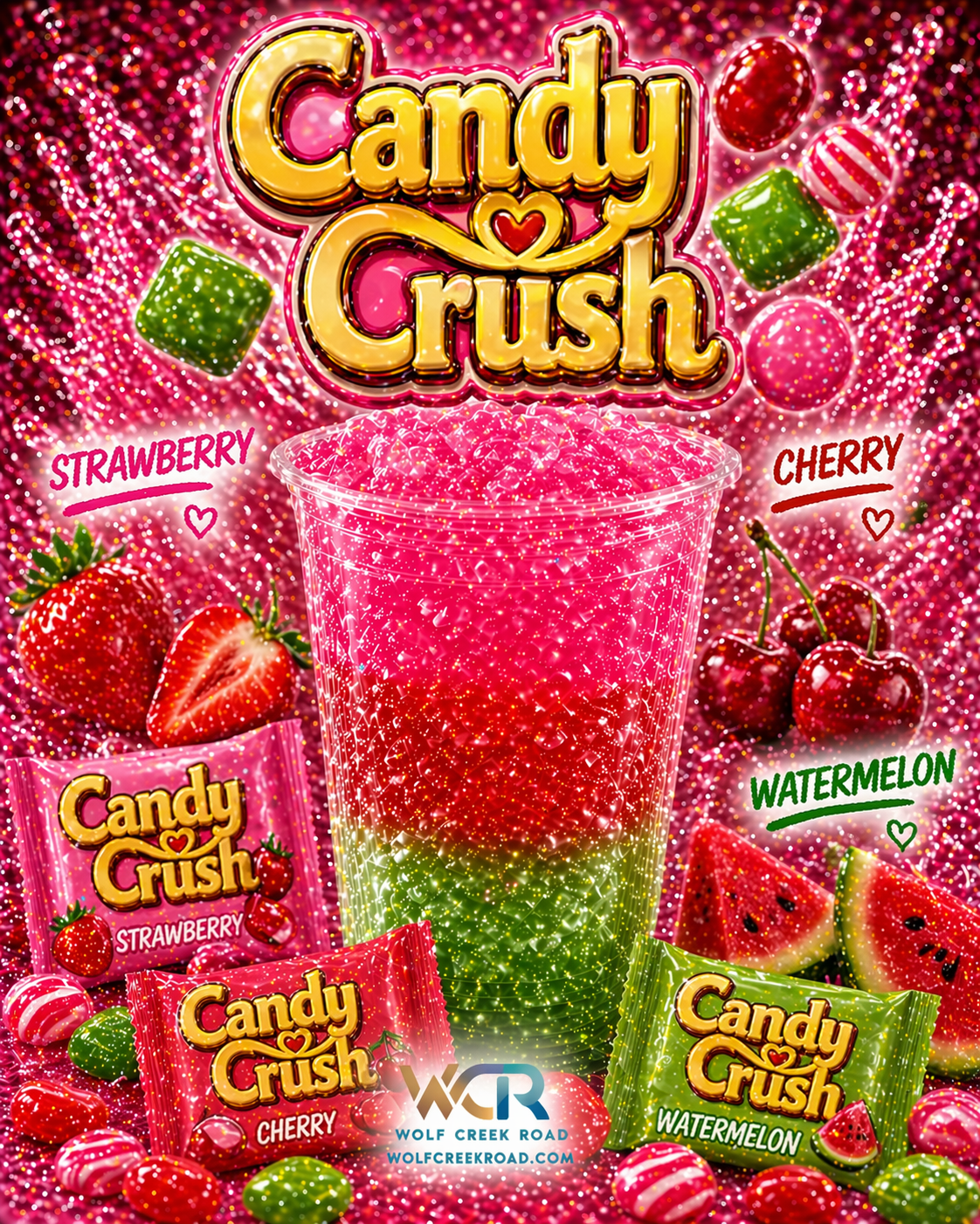 The Candy Shop Loaded Tea Menu