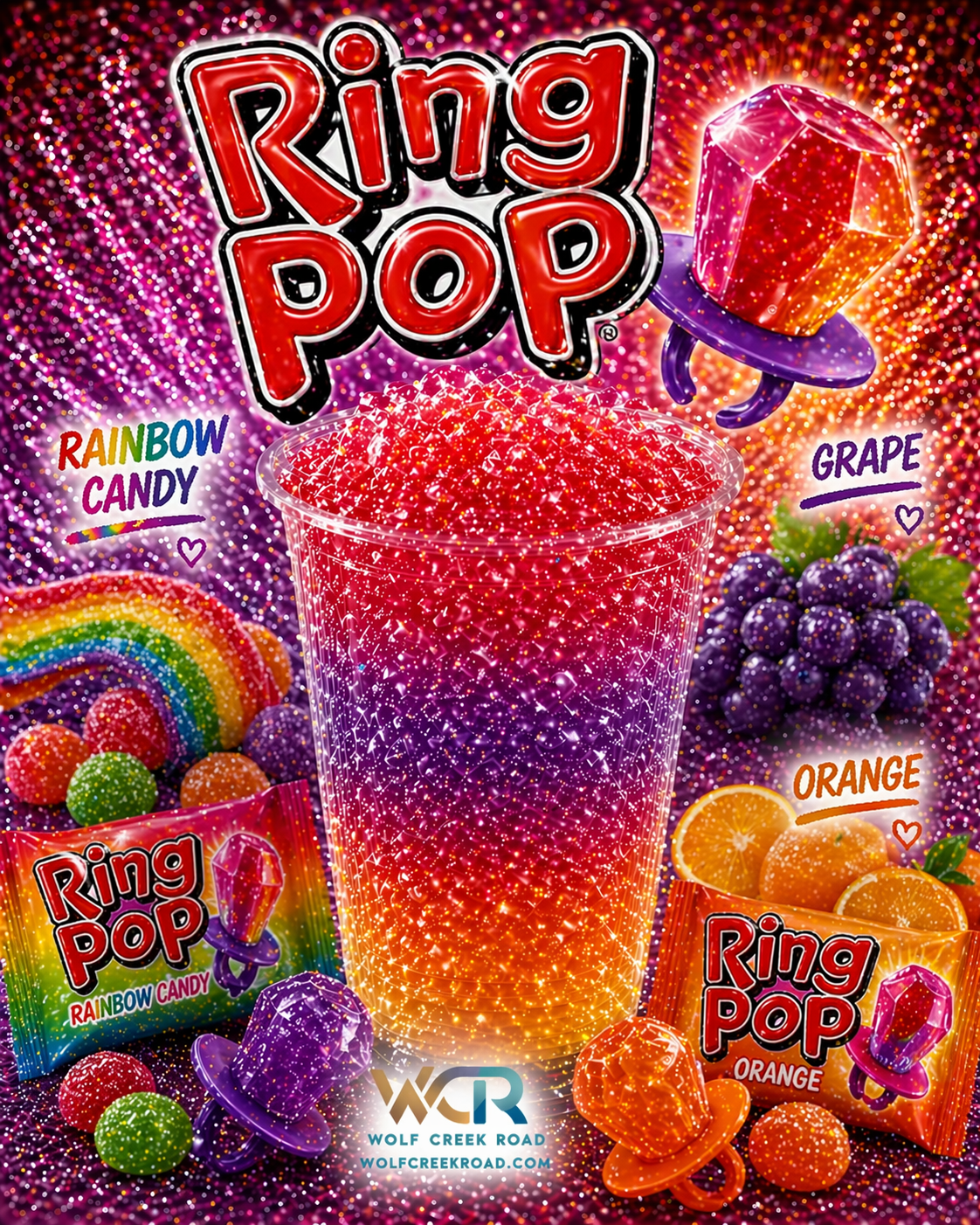 The Candy Shop Loaded Tea Menu