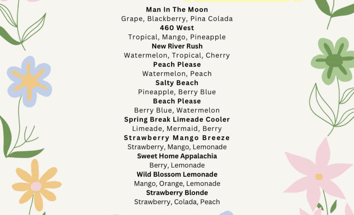 Creekside Regular Menu Single Serve Packs Loaded Tea Bomb