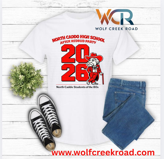 North Caddo High School After Redbud Party 2026 Shirt