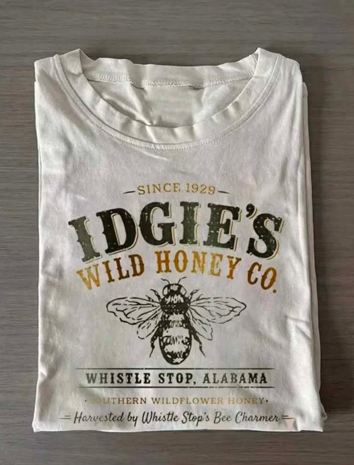 Idgie’s Wild Honey Co. Comfort Colors Short Sleeve T-Shirt