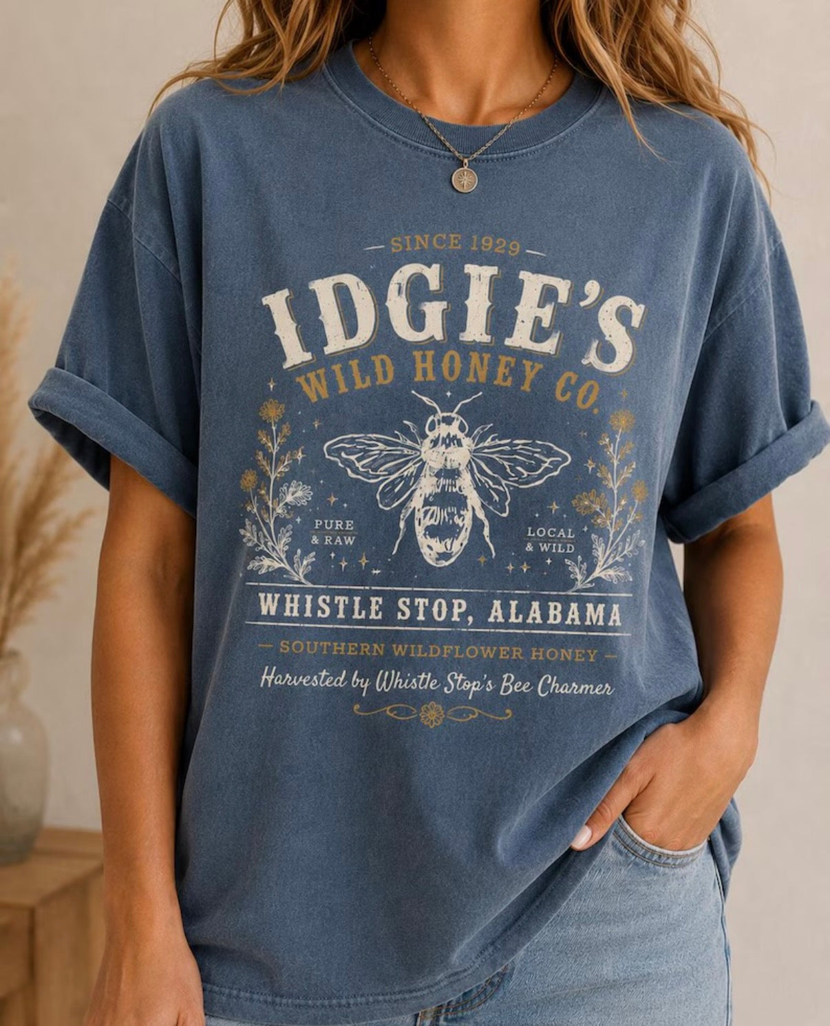 Idgie’s Wild Honey Co. Comfort Colors Short Sleeve T-Shirt