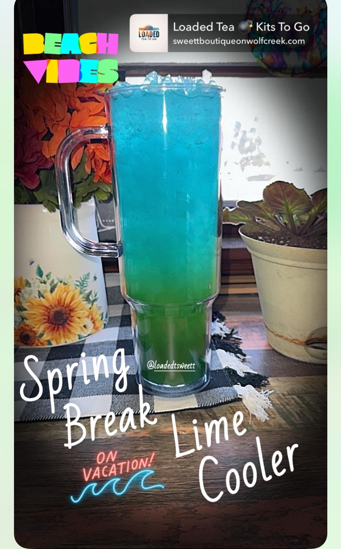 Creekside Regular Menu Single Serve Packs Loaded Tea Bomb