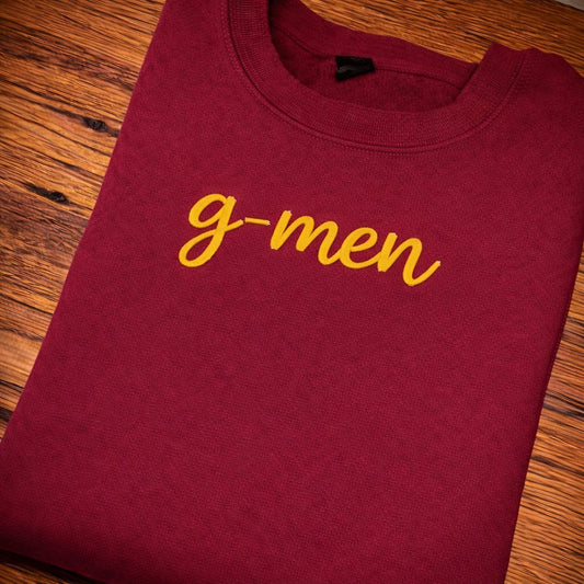 3D Puff G-Men Embroidered Shirt