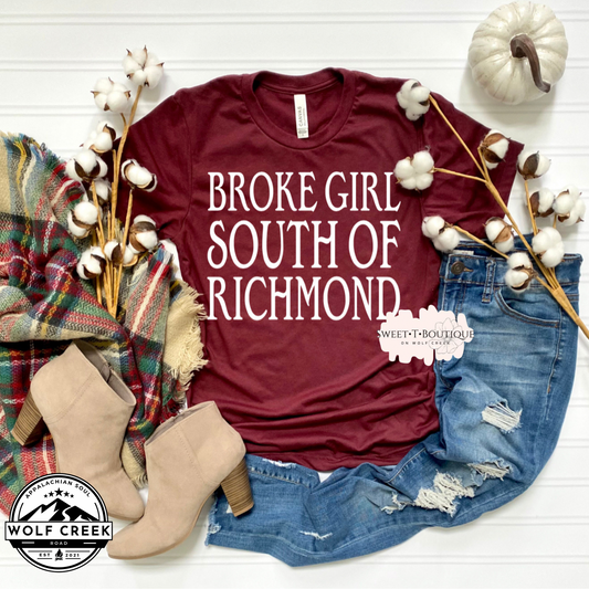 Broke Girl South Of Richmond