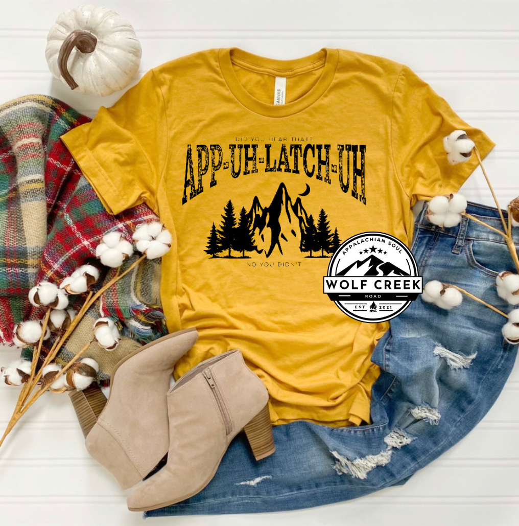 App-Uh-Latch-Uh Short Sleeve Version 1