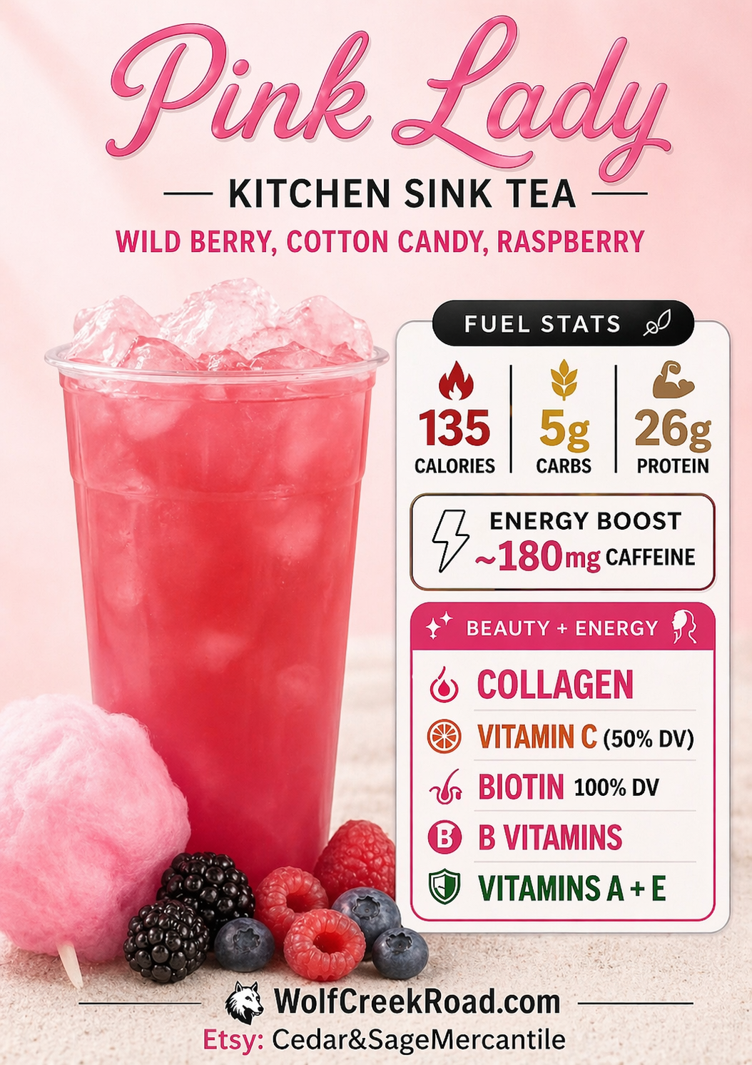 ProTEA Loaded Tea Bombs | High Energy Protein + Collagen Tea Mix