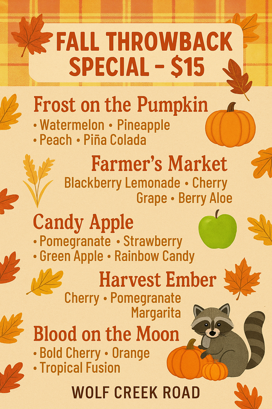 Fall Throwback Loaded Tea Bundle- 5 for $15 Weekly Bundle Special *NO SUBSTITUTIONS