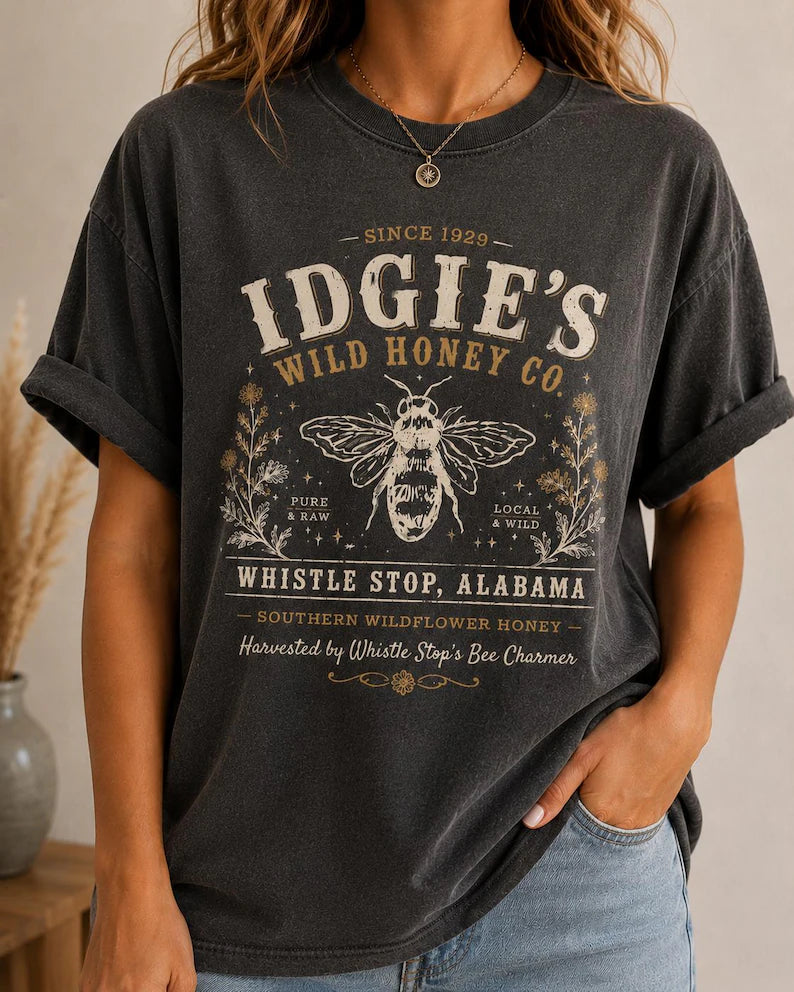 Idgie’s Wild Honey Co. Comfort Colors Short Sleeve T-Shirt
