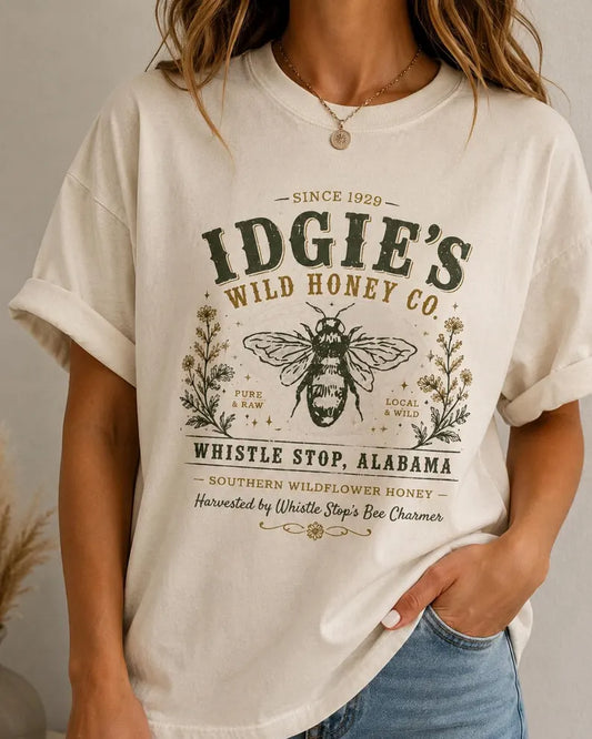 Idgie’s Wild Honey Co. Comfort Colors Short Sleeve T-Shirt