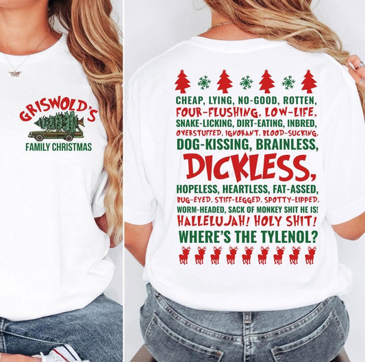 Griswold’s Family Christmas:  Clark’s Meltdown Tshirt COMFORT COLORS OR SOFTSTYLE Shirt