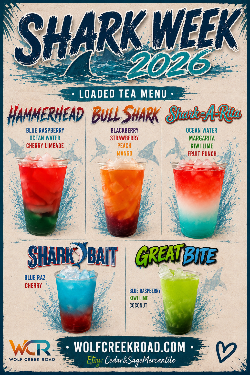 Shark Week 2026 5 Pack