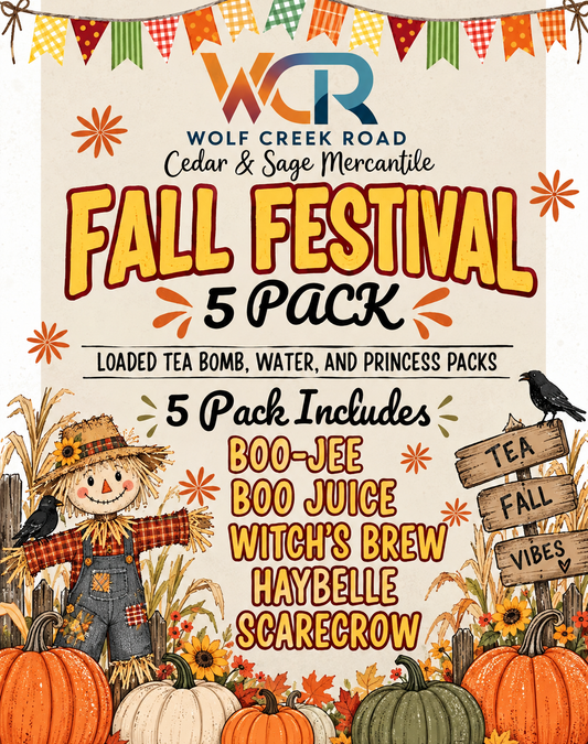 FALL FESTIVAL 5 PACK, 10 PACK, or 15 PACK Loaded Tea Bundle- Bundle Special *NO SUBSTITUTIONS