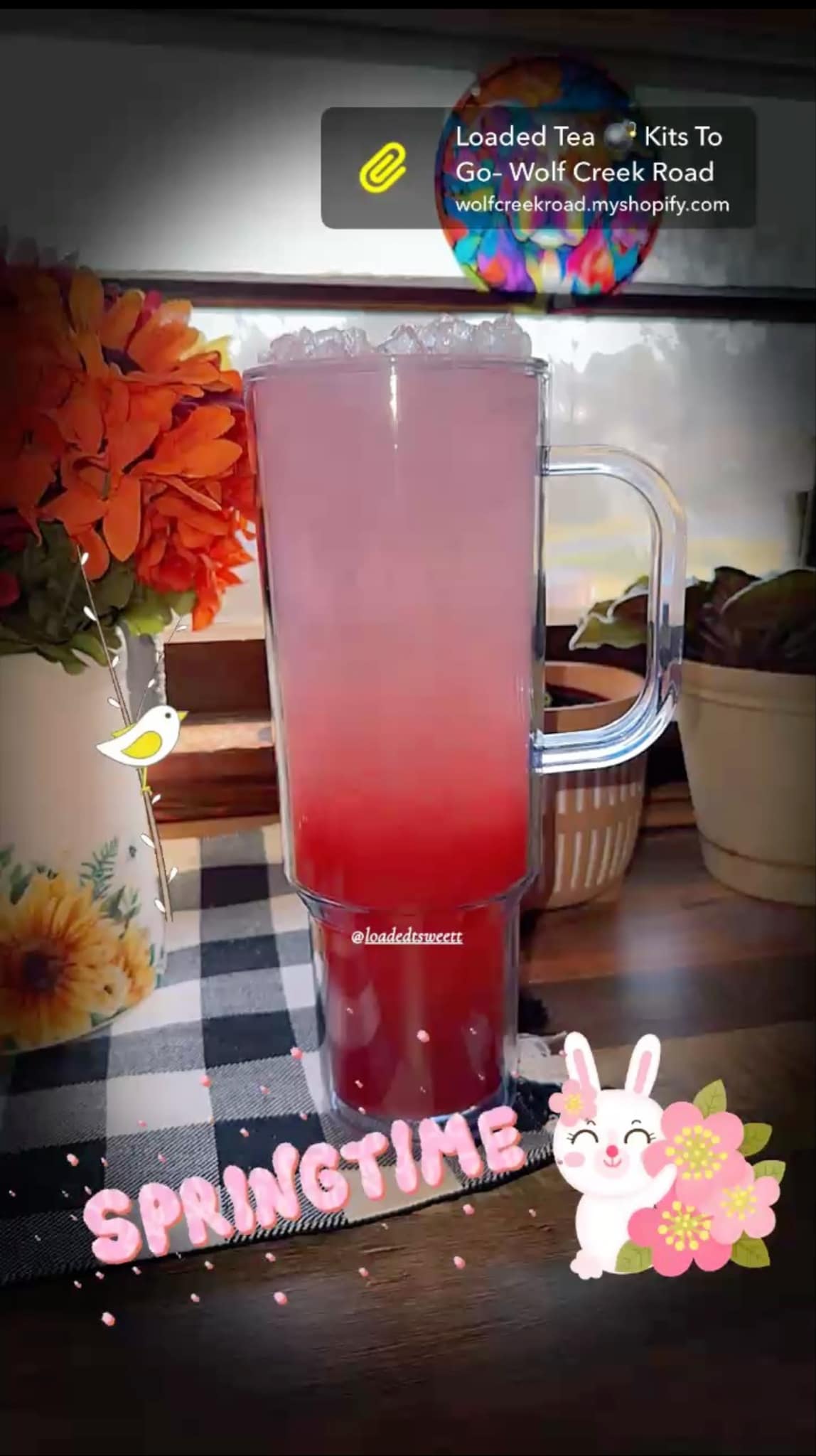 Creekside Regular Menu Single Serve Packs Loaded Tea Bomb