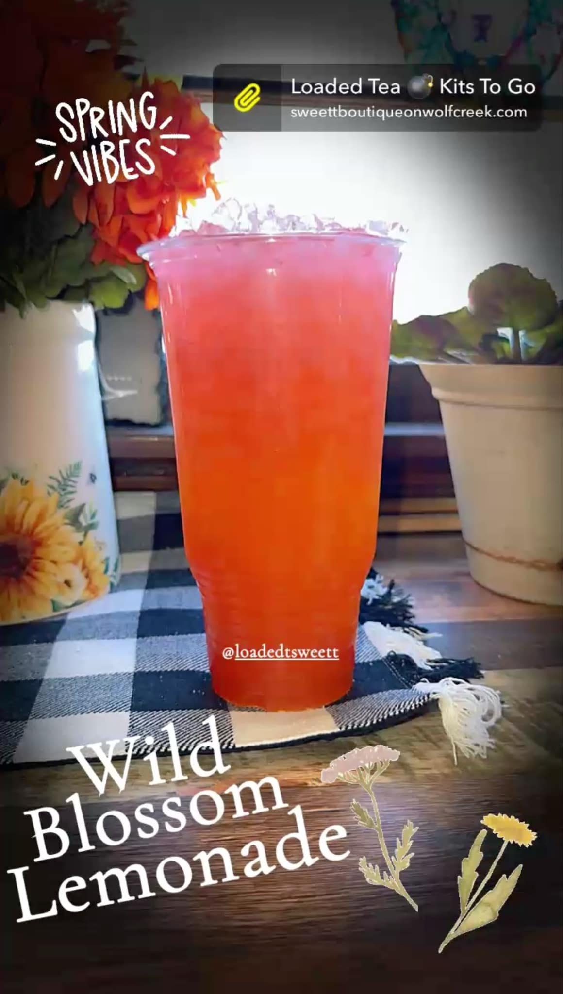 Creekside Regular Menu Single Serve Packs Loaded Tea Bomb