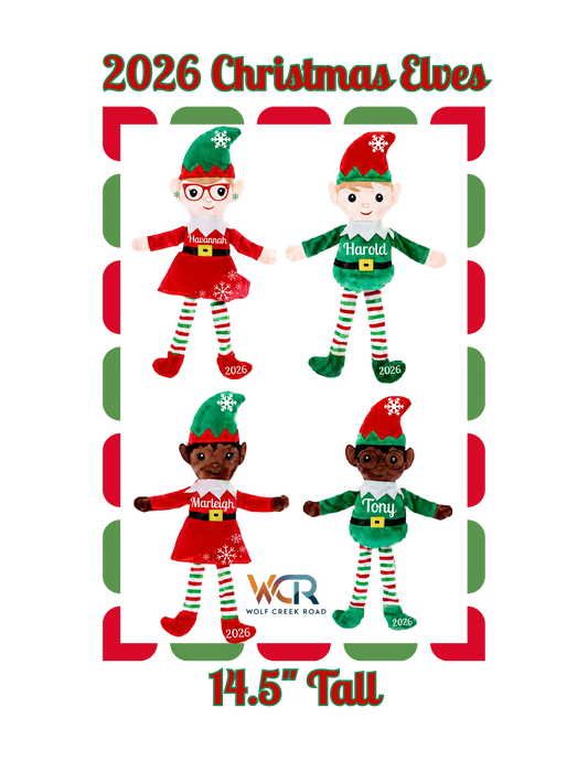 2026 Custom Christmas Elves With Accessory Choice