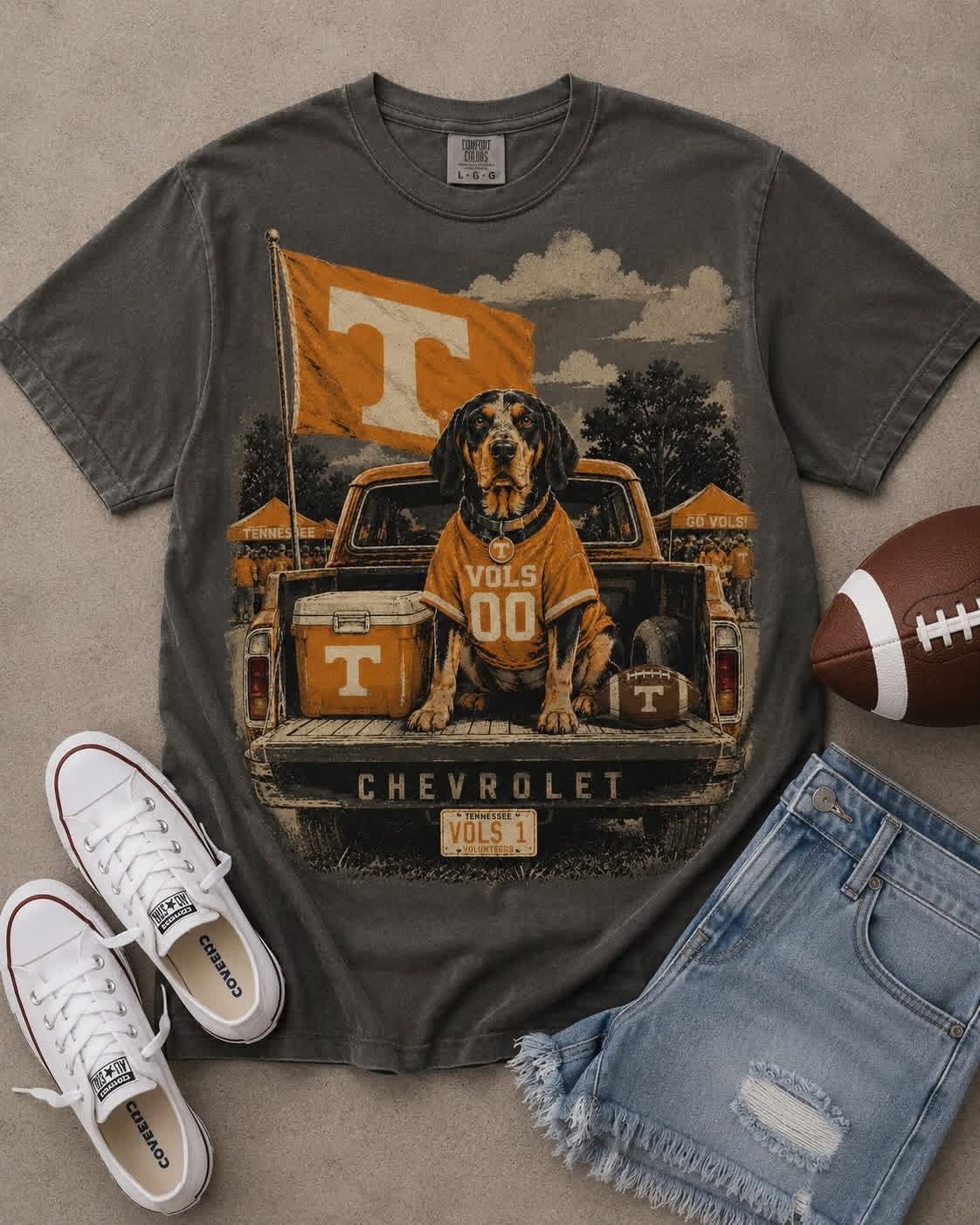 Tennesee Tailgate Comfort Colors Short Sleeve