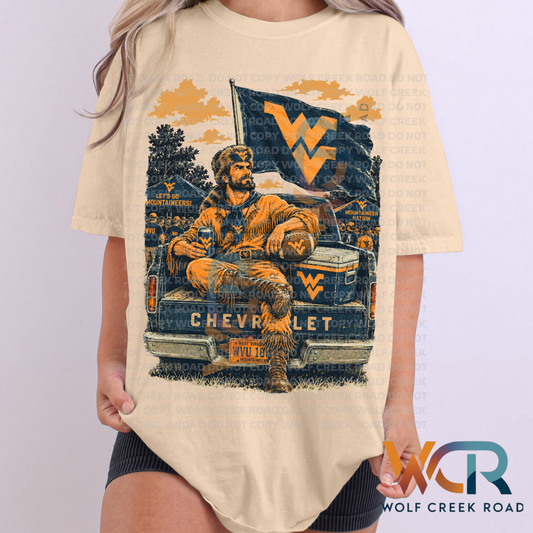 West Virginia Tailgate Comfort Colors Short Sleeve