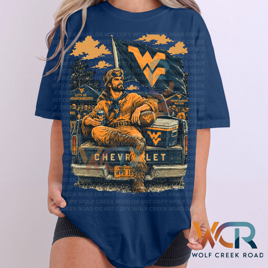 West Virginia Tailgate Comfort Colors Short Sleeve