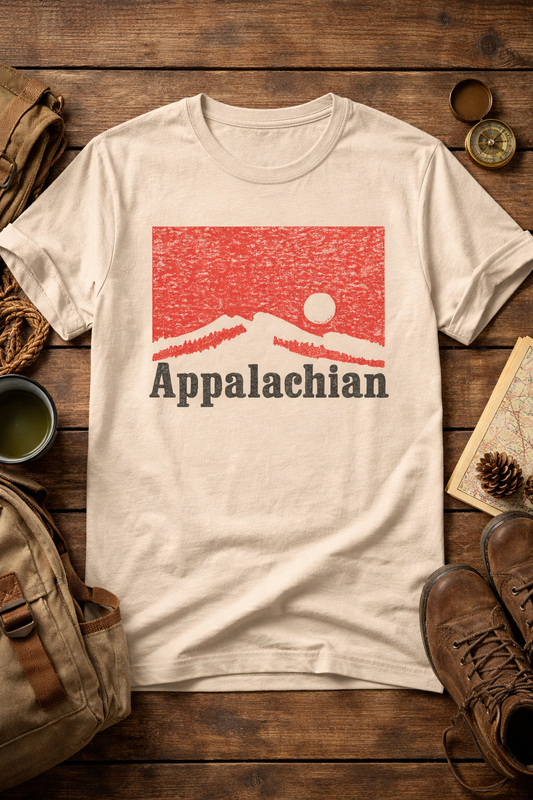 Vintage Appalachian Mountain Short Sleeve Tee