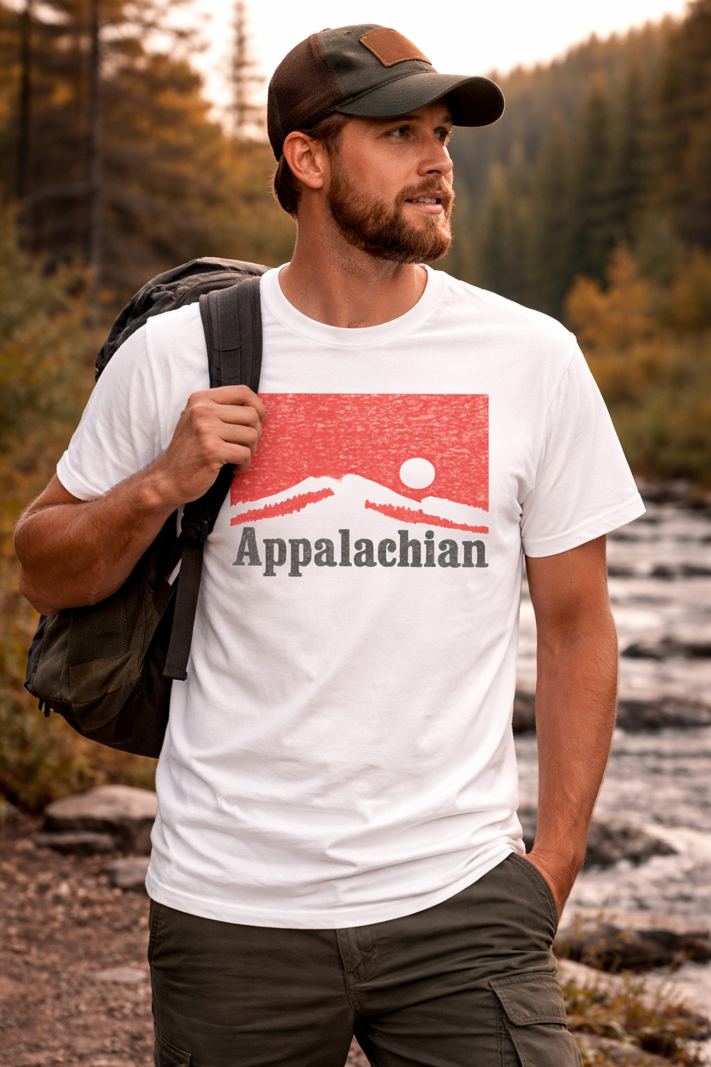 Vintage Appalachian Mountain Short Sleeve Tee