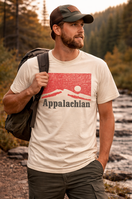 Vintage Appalachian Mountain Short Sleeve Tee