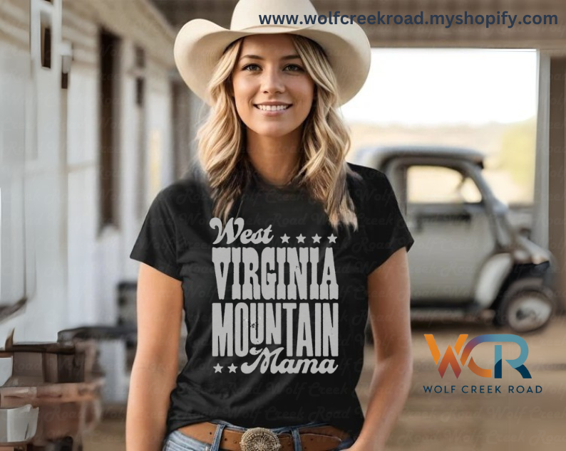West Virginia Mountain Mama Vintage Tee