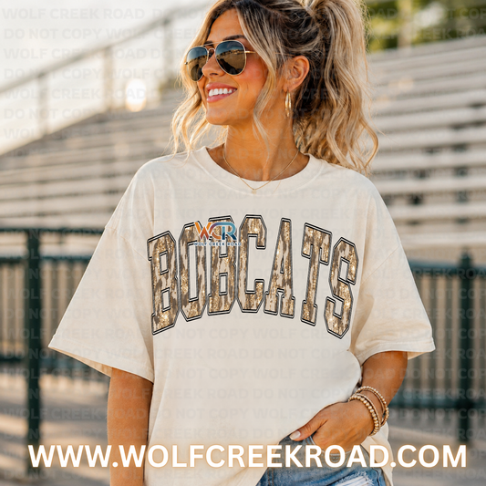 Woodland Camo Spirit Team LONG SLEEVE Shirt