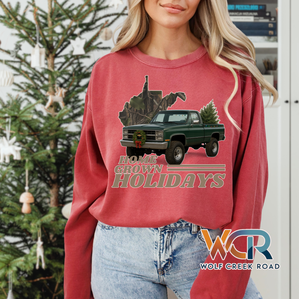 Home Grown WV Christmas Shirt