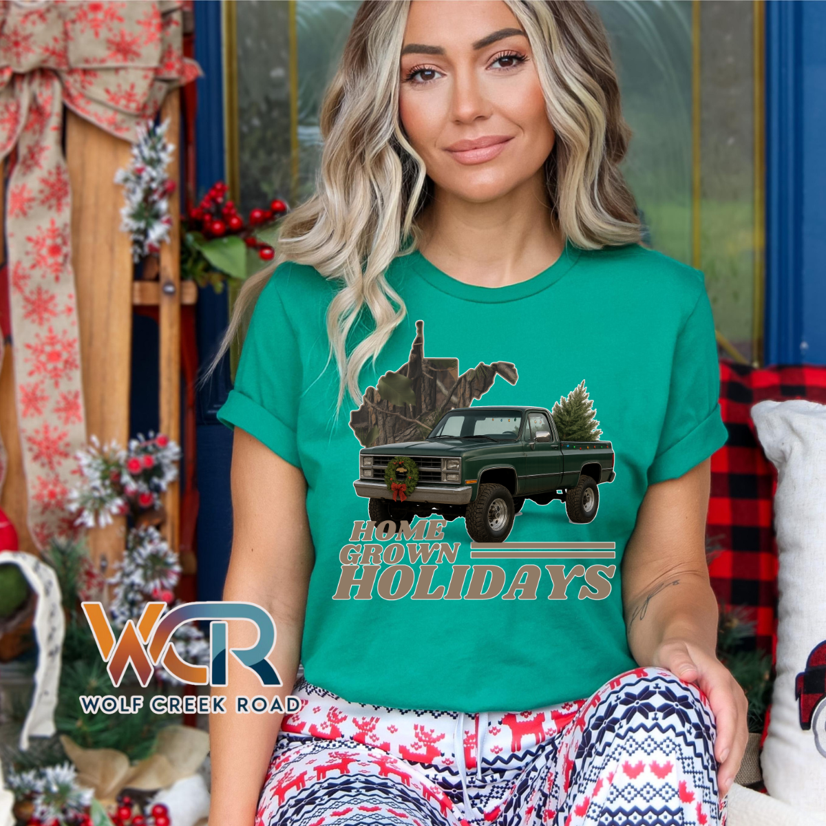 Home Grown WV Christmas Shirt