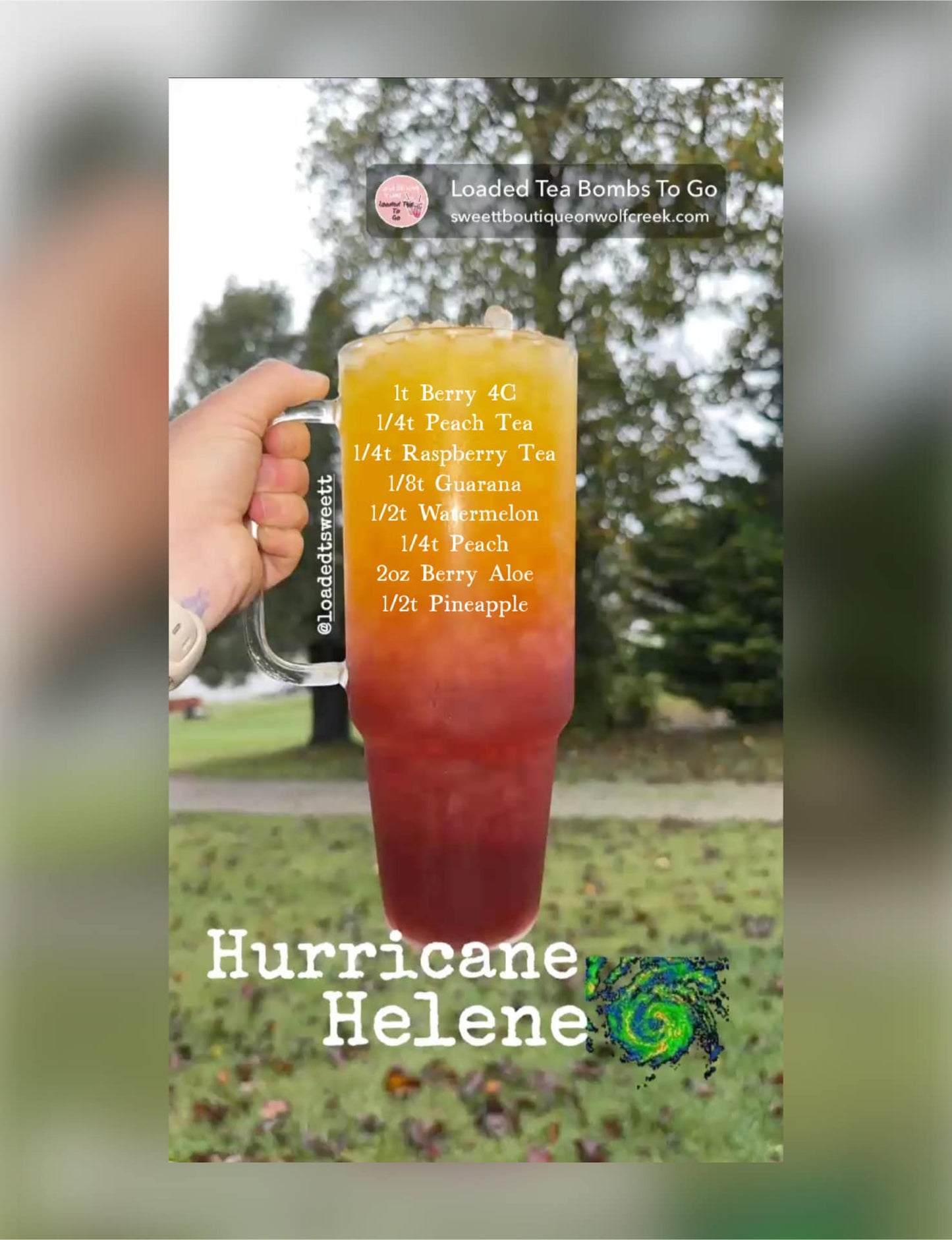 Creekside Regular Menu Single Serve Packs Loaded Tea Bomb