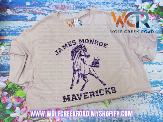 James Monroe Throwback COMFORT COLORS OR SOFTSTYLE Short Sleeve