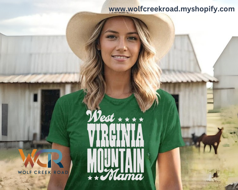 West Virginia Mountain Mama Vintage Tee
