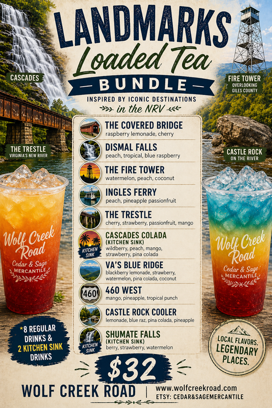LANDMARKS OF SWVA LOADED TEA BOMB BUNDLE